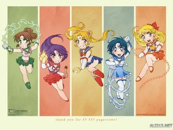 小姐姐们画风突变!《美少女战士》精彩同人作品赏析