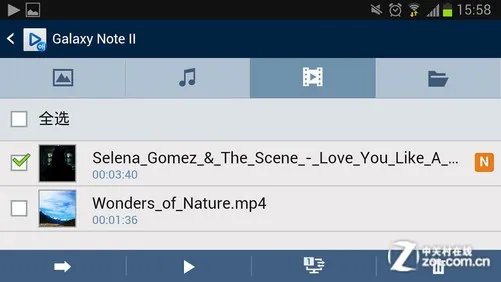 GALAXY NoteⅡ与三星智能电视的完美邂逅