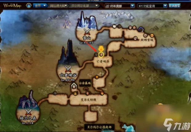 《dnf》绝望之塔在哪 绝望之塔位置分享