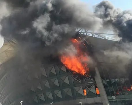 虹口足球场燃大火会影响中超吗?