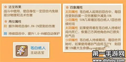 梦幻西游手游苍白纸人属性选择及实战PK分析_梦幻西游手游