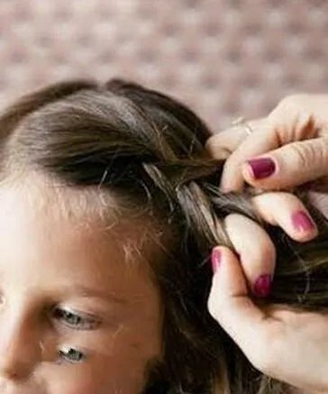 儿童头发怎么扎好看图片和步骤