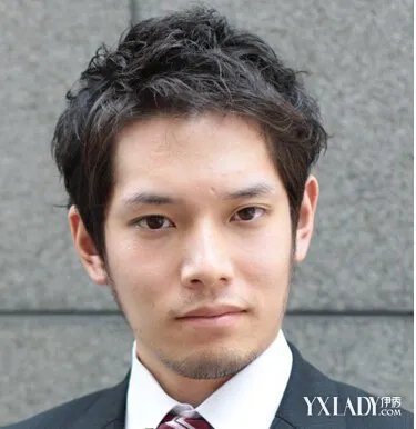 成功男士发型办公室男人味十足