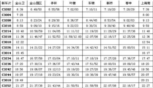 求轨道22号线最新时刻表