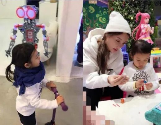 贾乃亮收甜馨礼物秀幸福 甜馨有望猴年当姐姐