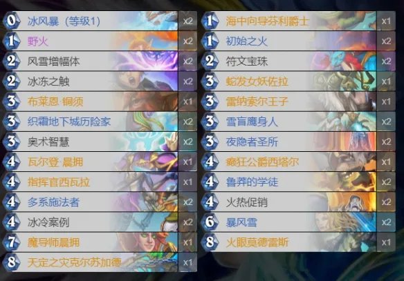 《炉石传说》新版本法师卡组推荐 纳斯利亚堡标准法师卡组2022