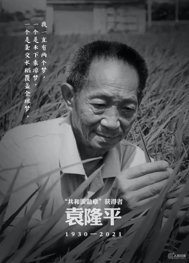袁隆平院士逝世，为什么很多人很悲伤？