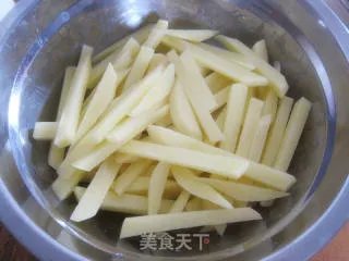 金黄香酥原汁原味的【地瓜条】