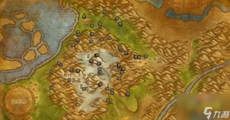 魔兽世界怀旧服金棘草哪里多 怀旧服金棘草刷新地点位置介绍