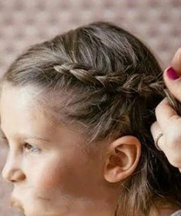 儿童头发怎么扎好看图片和步骤