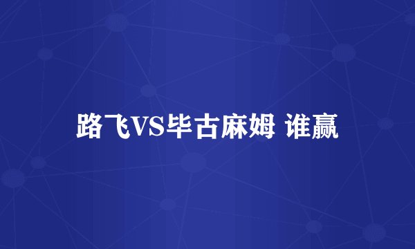 路飞VS毕古麻姆 谁赢