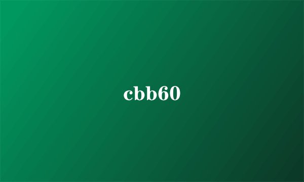 cbb60