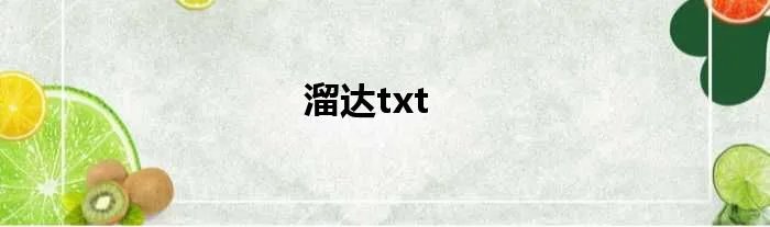 溜达txt