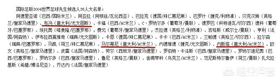 2006年世界杯决赛双方阵容