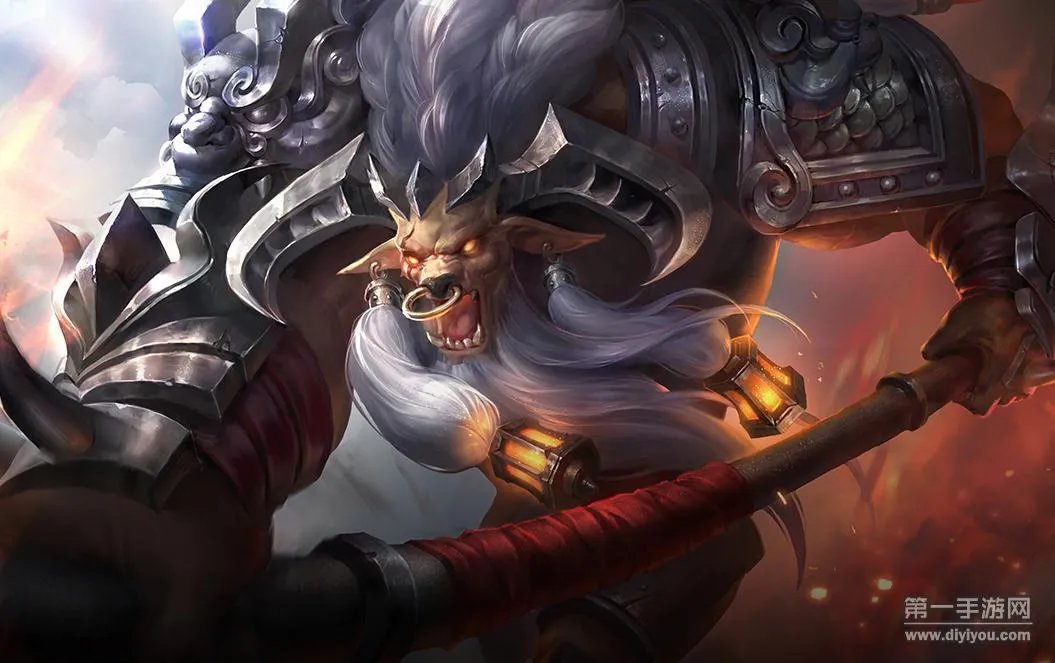 巨无霸牛魔强悍上线 S11牛魔成边路无解辅助