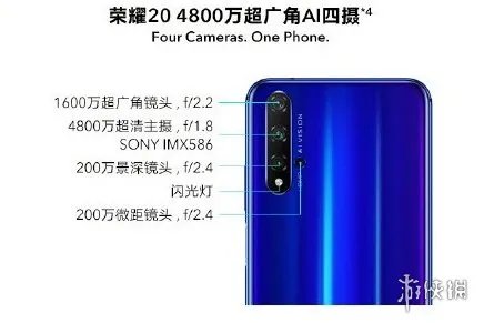 华为荣耀20/20Pro详细配置一览 华为英国发布会荣耀20系列性能评分曝光
