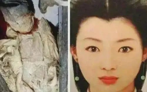 貂蝉古尸复原图让人不寒而栗(貂蝉复原图)