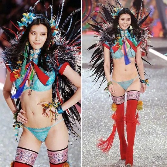 维密大秀上摔倒的奚梦瑶，还能再站起来吗？