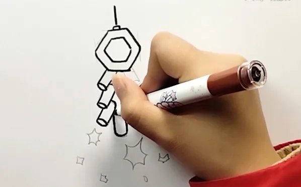 鞭炮简笔画怎么画 鞭炮的简笔画步骤图解教程