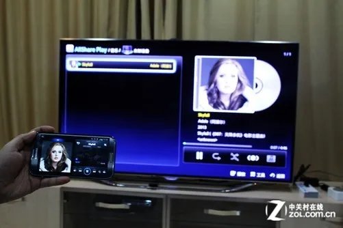 GALAXY NoteⅡ与三星智能电视的完美邂逅