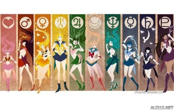 小姐姐们画风突变!《美少女战士》精彩同人作品赏析