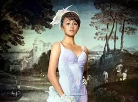 曹颖内衣性感图片观赏 当红女星人美心更美