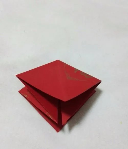 太阳花的折法,花朵的折法