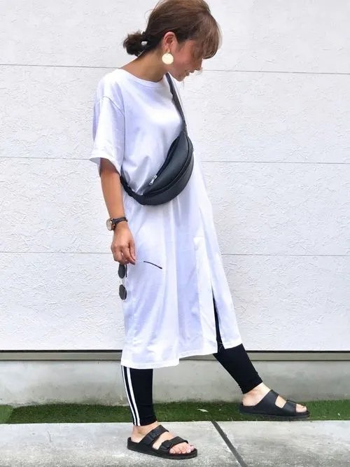 白色t恤怎么搭配 20款不重复白t恤穿搭