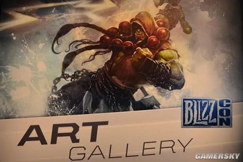 暴雪嘉年华2013：暴雪艺术画廊组图 原画、雕塑一应俱全