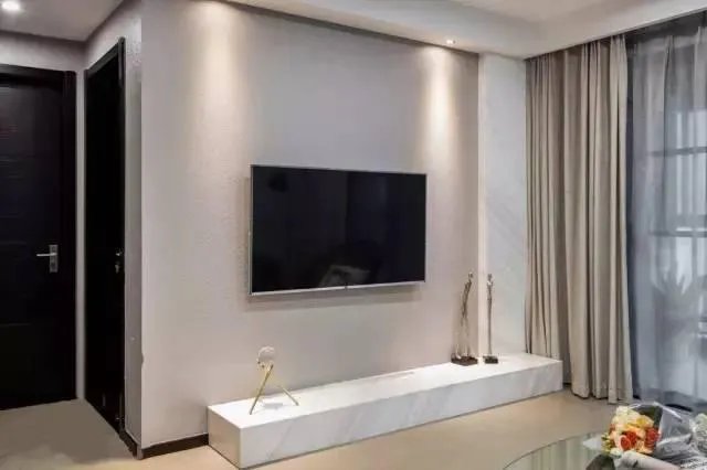 现代简约风格的电视背景墙！