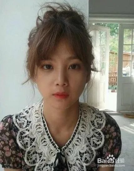 简单时尚的各种盘头发包包头扎法