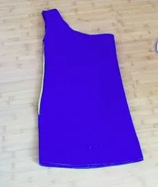 怎样用环保袋做衣服裙子图