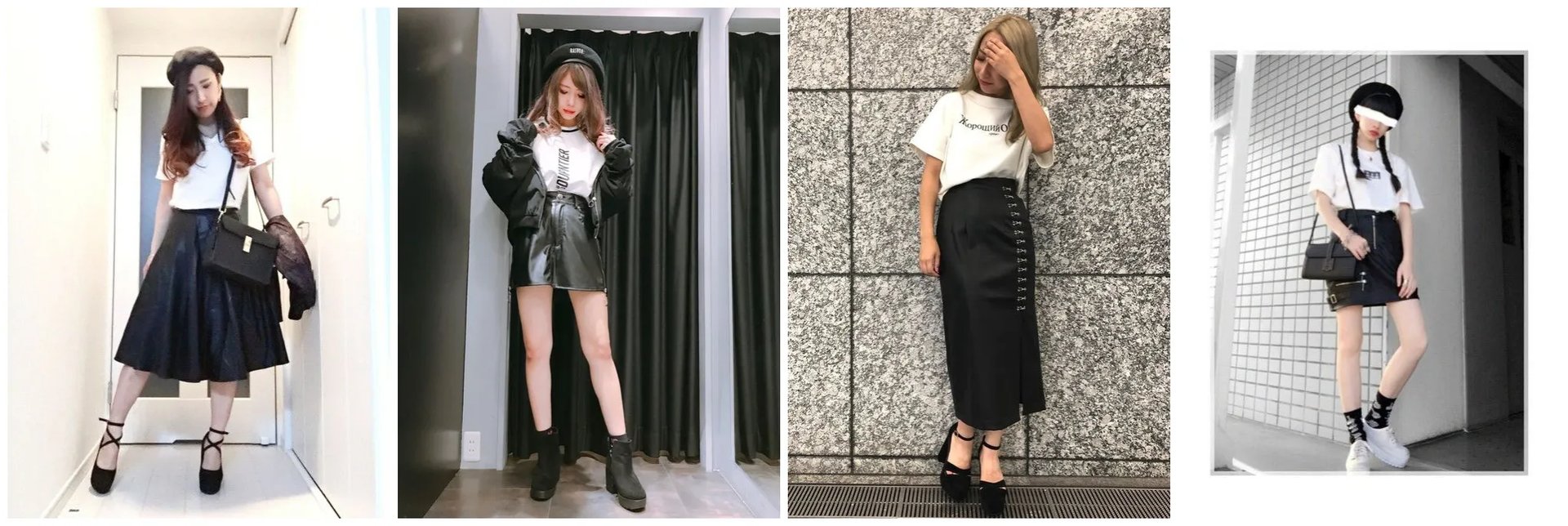 白色t恤怎么搭配 20款不重复白t恤穿搭