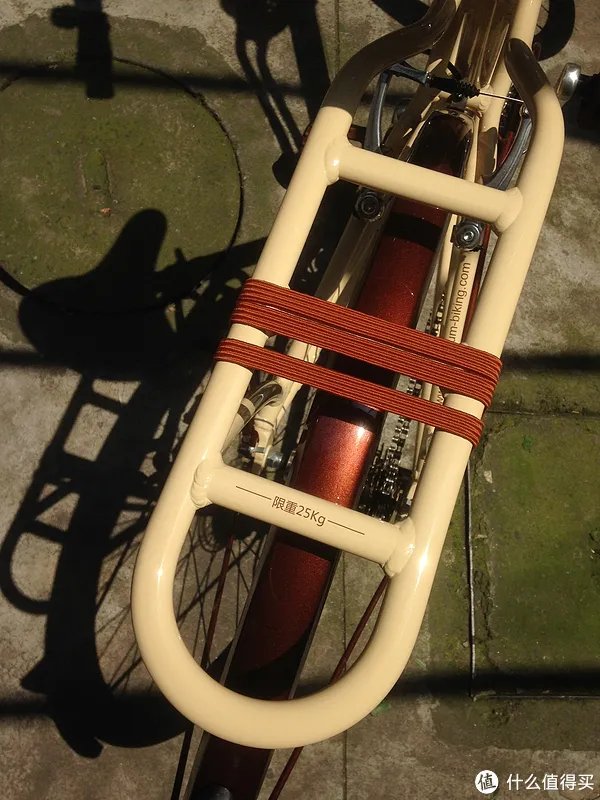 #本站首晒# 真正的买菜车！GIANT 捷安特 MOMENTUM 七速女式休闲自行车