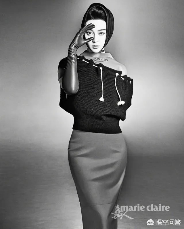 范冰冰的复古巴黎女郎封面，你觉得这样的范爷漂亮吗？