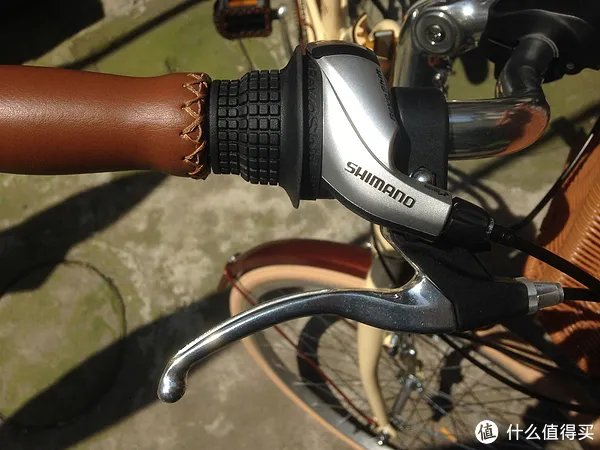 #本站首晒# 真正的买菜车！GIANT 捷安特 MOMENTUM 七速女式休闲自行车