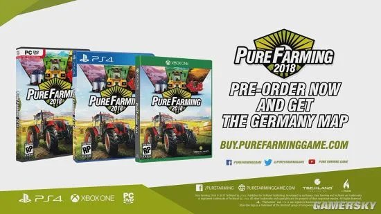 《消逝的光芒》厂商新作《纯粹农场2018》公布 日美德意全球开种金坷垃