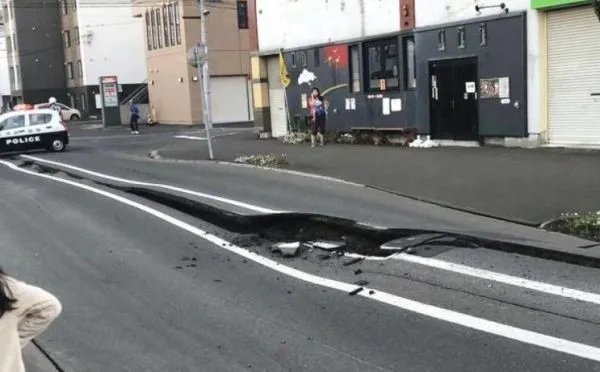北海道发生几级地震？