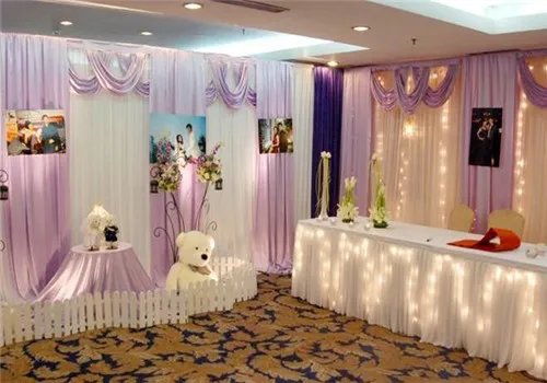 婚庆迎宾区布置效果图 婚礼现场迎宾区如何布置