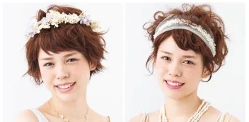 带刘海的新娘发型怎样盘好看 新娘发型欣赏