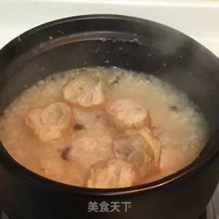 红极参藜麦油条粥