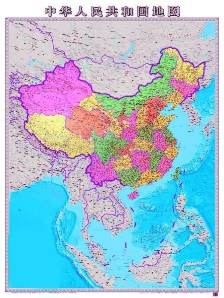 高分求中国竖版地图？