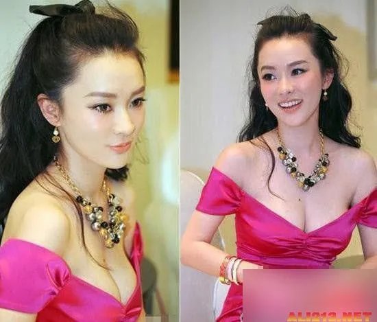 深V装八字奶酥胸隐现！女星真空上阵斗胸出位