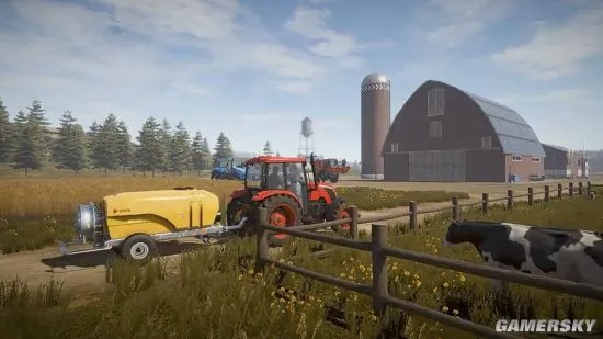 《消逝的光芒》厂商新作《纯粹农场2018》公布 日美德意全球开种金坷垃