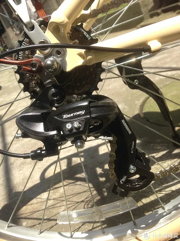 #本站首晒# 真正的买菜车！GIANT 捷安特 MOMENTUM 七速女式休闲自行车