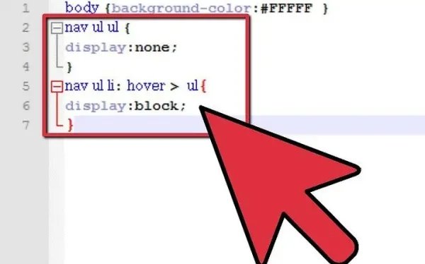 html下拉菜单怎么写