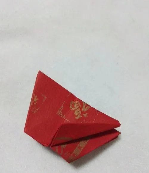 太阳花的折法,花朵的折法