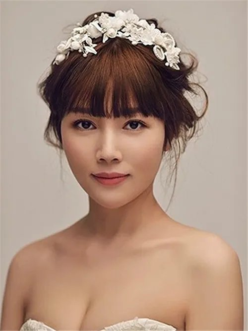 韩式新娘头怎么扎好看 2017韩式新娘发型推荐