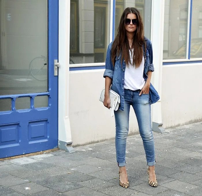 白色t恤怎么搭配 20款不重复白t恤穿搭