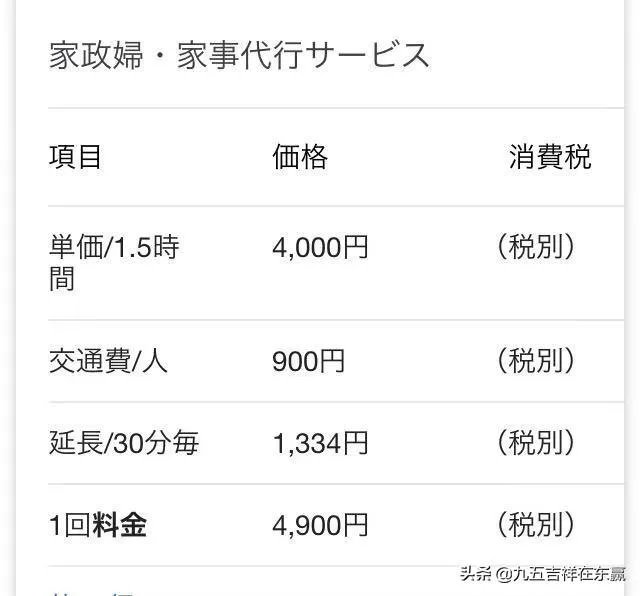 日本的保姆贵不贵?